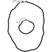 Urban Classics Parure de bijoux 'Charon' argent