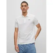 HUGO T-Shirt 'Donos' noir / blanc