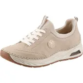 Rieker Damen Slipper Beige