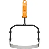 Fiskars Grattoir de désherbage OneClick 15,6 cm - désherbage de surface
