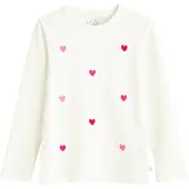 Cool Club T-Shirt rose / rouge / blanc