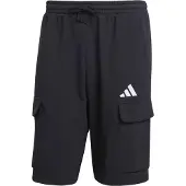 Adidas Essentials Feel Cozy French Terry Cargo Shorts Noir XS Homme