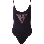 GUESS Maillot de bain rouge / noir / argent