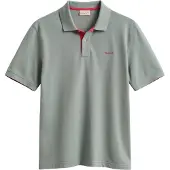 Gant T-Shirt gris / rose foncé