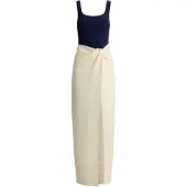 Ralph Lauren Robe crème / bleu marine