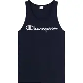 Champion T-Shirt bleu marine / blanc