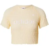 Adidas Originals T-shirt jaune clair / blanc