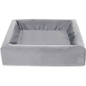 Bia Housse en velours Royal pour panier pour chien, gris