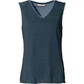 Vaude Essential Sleeveless T-shirt Bleu 42 Femme