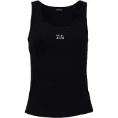 Salsa Jeans 21010449 Slim Fit Sleeveless Top Noir S Femme