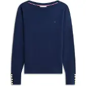 Tommy Hilfiger Stitch Sweater Bleu M Femme