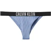 Calvin Klein Swimwear Bas de bikini 'Intense Power' bleu fumé / noir
