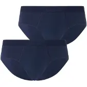 Hanro Slip ' Cotton Essentials ' bleu marine