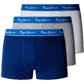 Pepe Jeans Boxers bleu foncé / gris clair / gris chiné