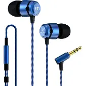 SoundMagic Écouteurs intra-auriculaires - - E50-BL - Antibruit - Filaire - Bleu