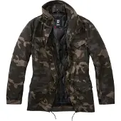 Brandit Veste mi-saison chocolat / anthracite / gris basalte / kaki
