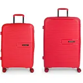 Gabol Steady Spinner Expandable 157l Trolley Bag 2 Units Rouge