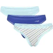 Sloggi String bleu / bleu roi / bleu pastel / jaune pastel / blanc
