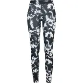 Urban Classics Leggings bleu foncé / blanc