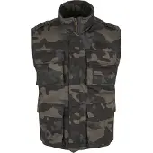 Brandit Gilet 'Ranger' noisette / gris / sapin