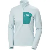 Helly Hansen Versalite 1/2 Zip, pull polaire, femme, bleu