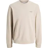 Jack & Jones Archive Graphic Plus Size Sweatshirt Beige 5XL Homme