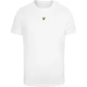 Mister tee T-Shirt 'Skull Bear' beige / noir / blanc