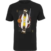 Mister tee T-Shirt 'King James' mélange de couleurs / noir