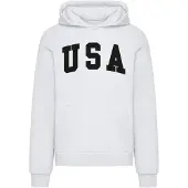 Mister tee Usa Hoodie Blanc M Homme