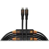 Tether Tools TetherPro Optima 10G USB-C, 31' (9,4m), noir droit