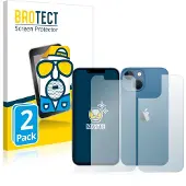 BROTECT Film de protection antireflet Protection d'écran mat (Apple iPhone 13 mini), Téléphone portable : film de protection, Gris