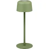 Goobay Lampe de table LED sans fil 77677, taille S, 25 cm, verte, 0,5 m - avectactile, 150 lm, blanc chaud (3000 K)