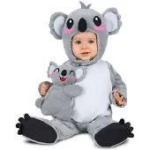 MOM Koala With Baby Costume Gris 24 Months-3 Years Enfants