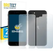 BROTECT Protection Clair (Apple iPhone SE (2ème génération)), Téléphone portable : film de protection, Transparent