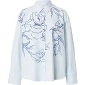 Vila Chemisier 'VIFLORINA' bleu clair / blanc