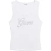 GUESS W6gp22k2954 Sleeveless Top Blanc L Femme