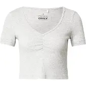 ONLY T-shirt 'ONLBETTY' gris clair