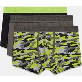 GUESS Boxers 'JOE' marron / gris foncé / kiwi / noir
