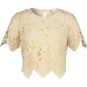 Vera Mont Chemisier champagne