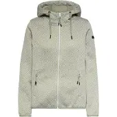 Icepeak Veste en polaire fonctionnelle 'ADRIAN' vert clair / blanc