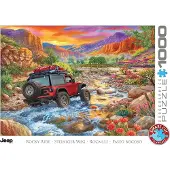 Eurographics Puzzle Chemin rocailleux, Jeep - Chris Bigelow, 1000 pièces, 6000-5998