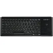Cherry Tast Active Key AK-4400 Ultraflache Trackball Tastatur USB schwarz (US) (AK-4400-TU-B/US)