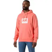 Helly Hansen Box Hoodie Rouge,Orange L Homme