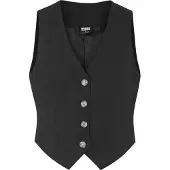 Urban Classics Classic Waistcoat Noir XL Femme