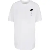 Mc Clothes T-shirt 'Love In The Air' noir / blanc