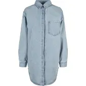 Urban Classics Robe-chemise bleu denim