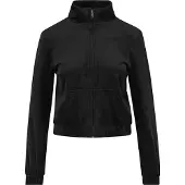Urban Classics Short Velvet Tracksuit Jacket Noir S Femme