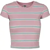 Urban Classics T-shirt opal / rose / blanc