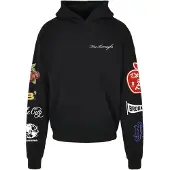 MT Sweat-shirt 'Homage' jaune / rouge / noir / blanc