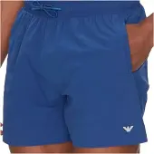 Emporio Armani Shorts de bain bleu cobalt